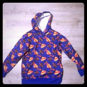 Boys 10/12 superman hoodie
